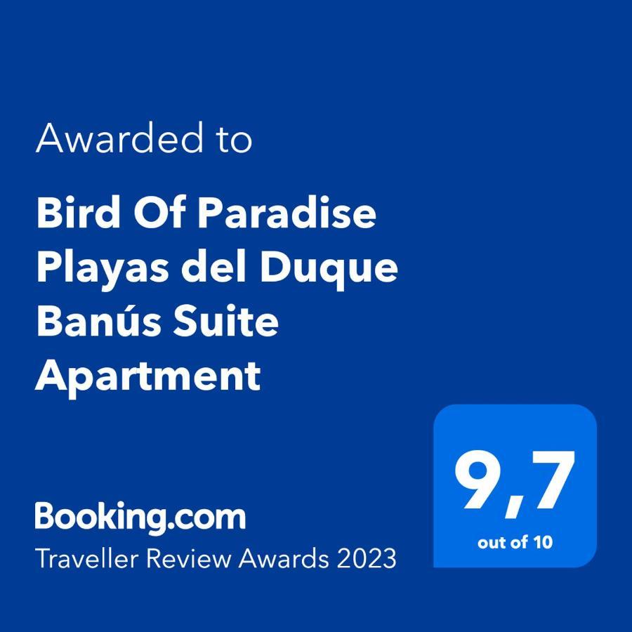 Bird Of Paradise Playas del Duque Banús Suite Apartment Marbella Exterior foto